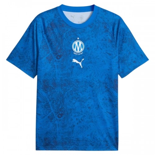 Officiële Voetbalshirt Olympique de Marseille Pre-Match 2026-27 Blauwe - Heren Officiële Voetbalshirt Olympique de Marseille Pre-Match 2026-27 Blauwe - Heren