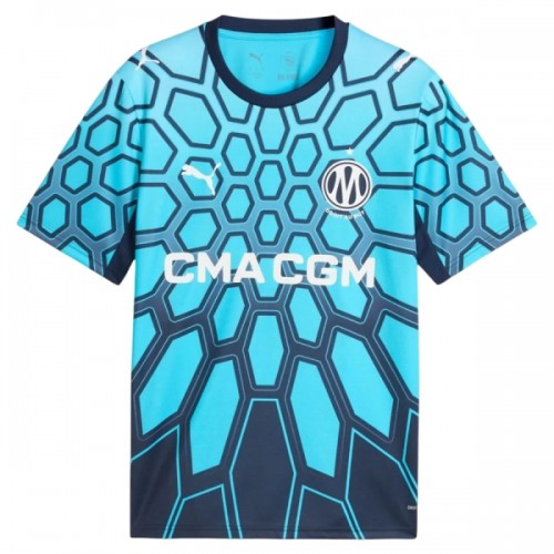 Officiële Voetbalshirt Olympique de Marseille Uit 2026-27 Blauwe - Heren Officiële Voetbalshirt Olympique de Marseille Uit 2026-27 Blauwe - Heren