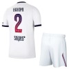 Officiële Voetbalshirt + Korte Broek Paris Saint-Germain Hakimi 2 Uit 2026-27 - Kids Officiële Voetbalshirt + Korte Broek Paris Saint-Germain Hakimi 2 Uit 2026-27 - Kids