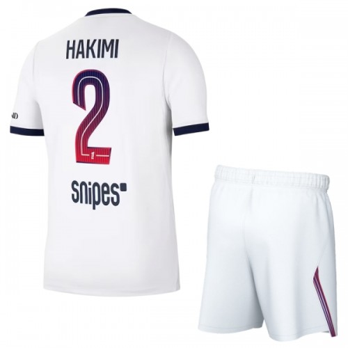 Officiële Voetbalshirt + Korte Broek Paris Saint-Germain Hakimi 2 Uit 2026-27 - Kids Officiële Voetbalshirt + Korte Broek Paris Saint-Germain Hakimi 2 Uit 2026-27 - Kids