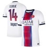 Officiële Voetbalshirt Paris Saint-Germain Desire Doue 14 Uit 2026-27 - Heren Officiële Voetbalshirt Paris Saint-Germain Desire Doue 14 Uit 2026-27 - Heren