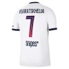 Officiële Voetbalshirt Paris Saint-Germain Kvaratskhelia 7 Uit 2026-27 - Heren