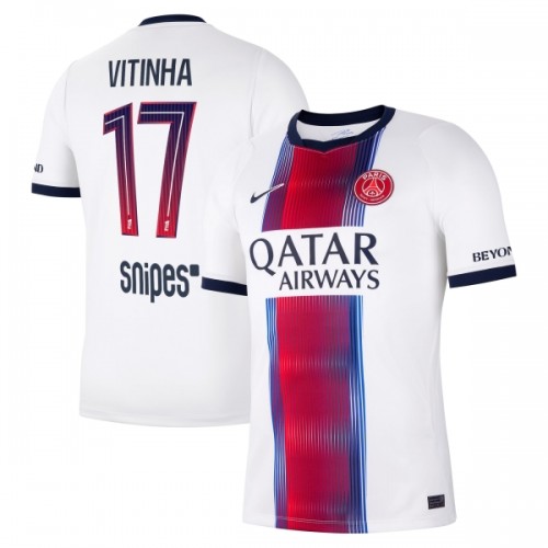 Officiële Voetbalshirt Paris Saint-Germain Vitinha 17 Uit 2026-27 - Heren Officiële Voetbalshirt Paris Saint-Germain Vitinha 17 Uit 2026-27 - Heren