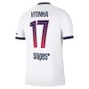 Officiële Voetbalshirt Paris Saint-Germain Vitinha 17 Uit 2026-27 - Heren