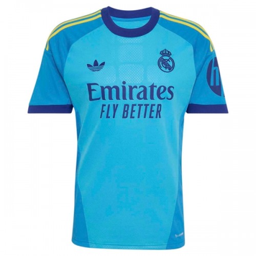 Officiële Voetbalshirt Doelman Real Madrid Uit 2026-27 - Heren Officiële Voetbalshirt Doelman Real Madrid Uit 2026-27 - Heren