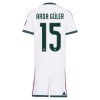 Officiële Voetbalshirt + Korte Broek Real Madrid Arda Guler 15 Thuis 2026-27 - Kids Officiële Voetbalshirt + Korte Broek Real Madrid Arda Guler 15 Thuis 2026-27 - Kids