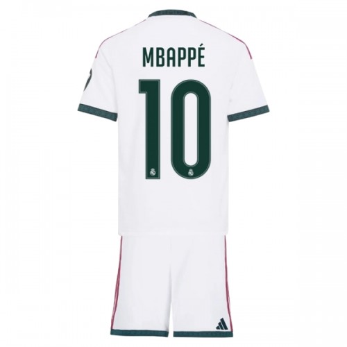 Officiële Voetbalshirt + Korte Broek Real Madrid Mbappé 10 Thuis 2026-27 - Kids Officiële Voetbalshirt + Korte Broek Real Madrid Mbappé 10 Thuis 2026-27 - Kids