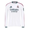 Officiële Voetbalshirt + Korte Broek Real Madrid Thuis 2026-27 Lange Mouw - Kids