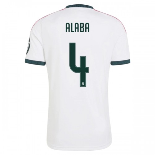 Officiële Voetbalshirt Real Madrid Alaba 4 Thuis 2026-27 - Heren Officiële Voetbalshirt Real Madrid Alaba 4 Thuis 2026-27 - Heren