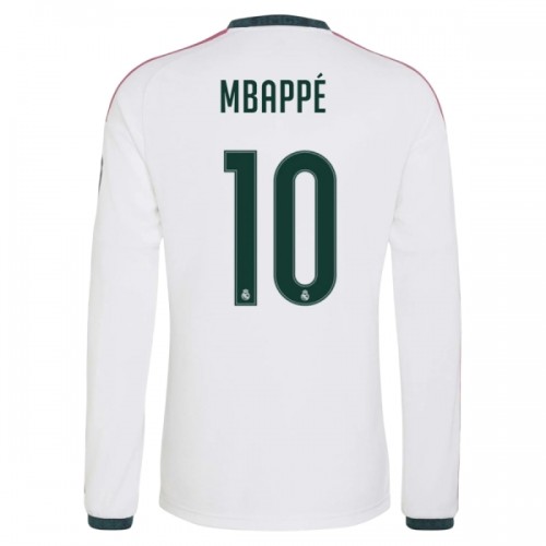 Officiële Voetbalshirt Real Madrid Mbappé 10 Thuis 2026-27 Lange Mouw - Heren Officiële Voetbalshirt Real Madrid Mbappé 10 Thuis 2026-27 Lange Mouw - Heren