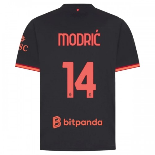 Officiële Voetbalshirt AC Milan Modrić 14 Derde 2026-27 - Heren Officiële Voetbalshirt AC Milan Modrić 14 Derde 2026-27 - Heren