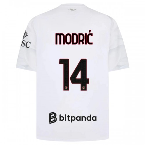 Officiële Voetbalshirt AC Milan Modrić 14 Uit 2026-27 - Heren Officiële Voetbalshirt AC Milan Modrić 14 Uit 2026-27 - Heren