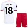 Officiële Voetbalshirt + Korte Broek Liverpool Gakpo 18 Uit 2026-27 - Kids Officiële Voetbalshirt + Korte Broek Liverpool Gakpo 18 Uit 2026-27 - Kids