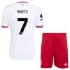 Officiële Voetbalshirt + Korte Broek Liverpool Wirtz 7 Uit 2026-27 - Kids