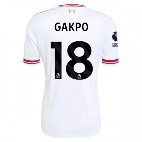 Officiële Voetbalshirt Liverpool Gakpo 18 Uit 2026-27 - Heren Officiële Voetbalshirt Liverpool Gakpo 18 Uit 2026-27 - Heren