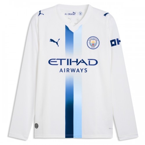 Officiële Voetbalshirt Manchester City Derde 2026-27 Lange Mouw - Heren Officiële Voetbalshirt Manchester City Derde 2026-27 Lange Mouw - Heren