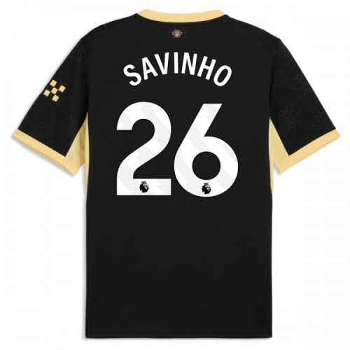 Officiële Voetbalshirt Manchester City Savinho 26 Uit 2026-27 - Heren Officiële Voetbalshirt Manchester City Savinho 26 Uit 2026-27 - Heren