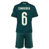 Officiële Voetbalshirt + Korte Broek Real Madrid Camavinga 6 Uit 2026-27 - Kids Officiële Voetbalshirt + Korte Broek Real Madrid Camavinga 6 Uit 2026-27 - Kids