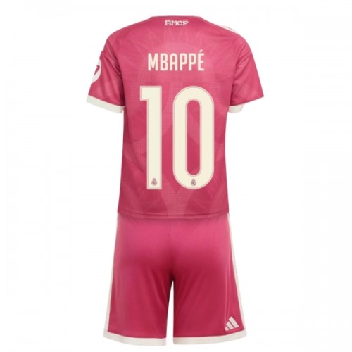 Officiële Voetbalshirt + Korte Broek Real Madrid Mbappé 10 Derde 2026-27 - Kids Officiële Voetbalshirt + Korte Broek Real Madrid Mbappé 10 Derde 2026-27 - Kids