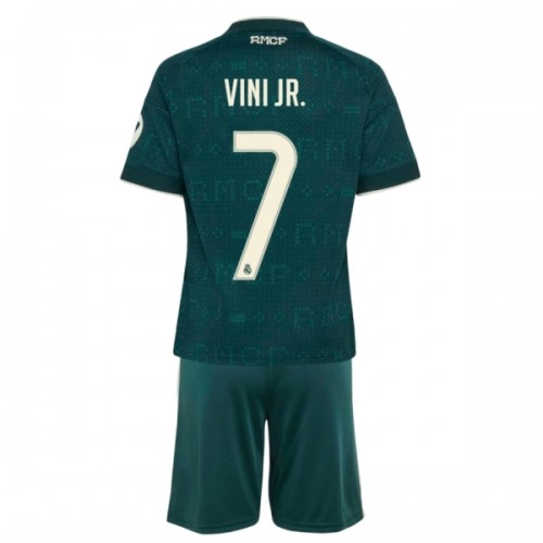 Officiële Voetbalshirt + Korte Broek Real Madrid Vini JR. 7 Uit 2026-27 - Kids Officiële Voetbalshirt + Korte Broek Real Madrid Vini JR. 7 Uit 2026-27 - Kids