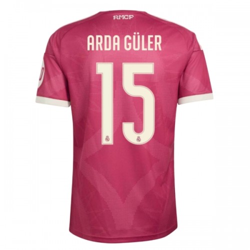Officiële Voetbalshirt Real Madrid Arda Guler 15 Derde 2026-27 - Heren Officiële Voetbalshirt Real Madrid Arda Guler 15 Derde 2026-27 - Heren