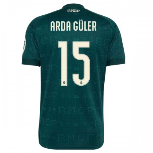Officiële Voetbalshirt Real Madrid Arda Guler 15 Uit 2026-27 - Heren Officiële Voetbalshirt Real Madrid Arda Guler 15 Uit 2026-27 - Heren