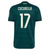 Officiële Voetbalshirt Real Madrid Cucurella 17 Uit 2026-27 - Heren Officiële Voetbalshirt Real Madrid Cucurella 17 Uit 2026-27 - Heren