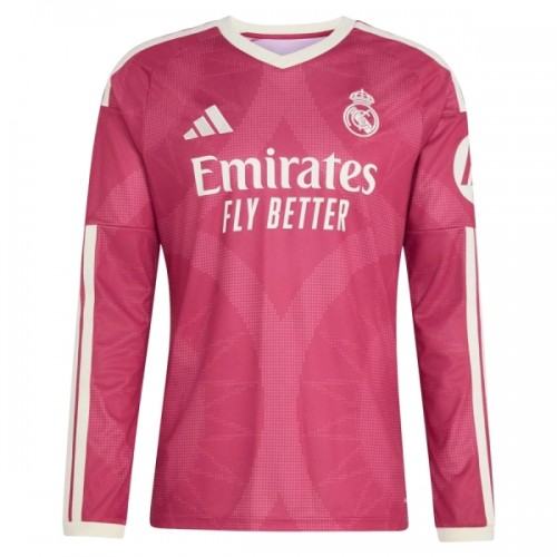 Officiële Voetbalshirt Real Madrid Derde 2026-27 Lange Mouw - Heren Officiële Voetbalshirt Real Madrid Derde 2026-27 Lange Mouw - Heren