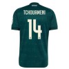 Officiële Voetbalshirt Real Madrid Tchouameni 14 Uit 2026-27 - Heren Officiële Voetbalshirt Real Madrid Tchouameni 14 Uit 2026-27 - Heren