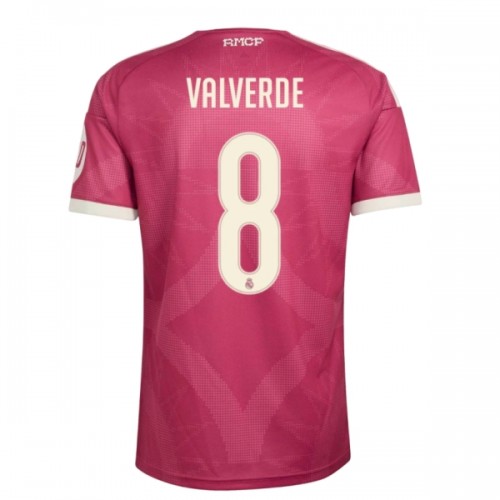 Officiële Voetbalshirt Real Madrid Valverde 8 Derde 2026-27 - Heren Officiële Voetbalshirt Real Madrid Valverde 8 Derde 2026-27 - Heren