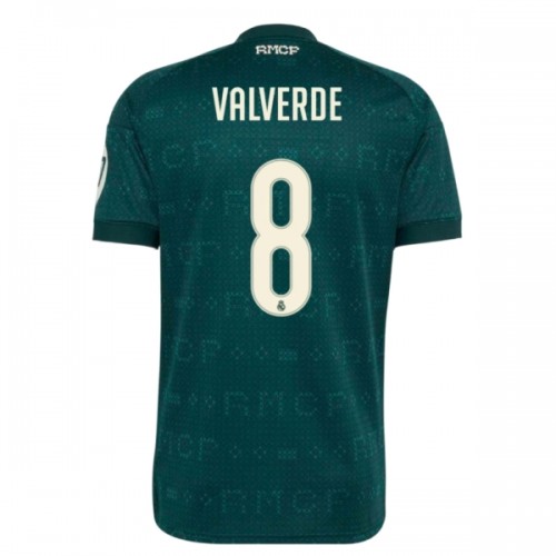 Officiële Voetbalshirt Real Madrid Valverde 8 Uit 2026-27 - Heren Officiële Voetbalshirt Real Madrid Valverde 8 Uit 2026-27 - Heren