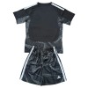 Officiële Voetbalshirt + Korte Broek Doelman Ajax Amsterdam 2026-27 Zwarte - Kids