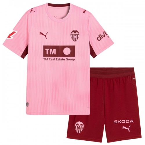 Officiële Voetbalshirt + Korte Broek Valencia CF Derde 2026-27 - Kids Officiële Voetbalshirt + Korte Broek Valencia CF Derde 2026-27 - Kids