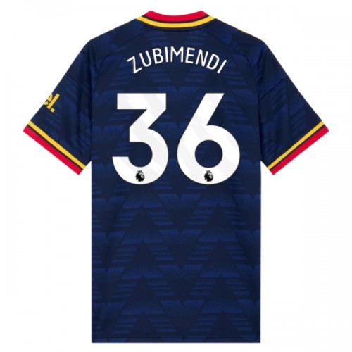 Officiële Voetbalshirt Arsenal Zubimendi 36 Uit 2026-27 - Heren Officiële Voetbalshirt Arsenal Zubimendi 36 Uit 2026-27 - Heren