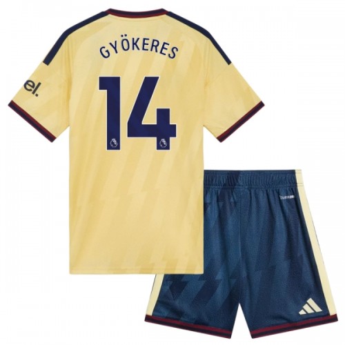 Officiële Voetbalshirt + Korte Broek Arsenal Gyokeres 14 Derde 2026-27 - Kids Officiële Voetbalshirt + Korte Broek Arsenal Gyokeres 14 Derde 2026-27 - Kids