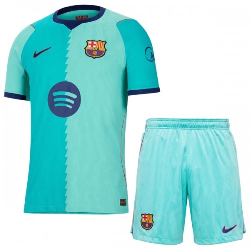 Officiële Voetbalshirt + Korte Broek FC Barcelona Derde 2026-27 - Kids Officiële Voetbalshirt + Korte Broek FC Barcelona Derde 2026-27 - Kids