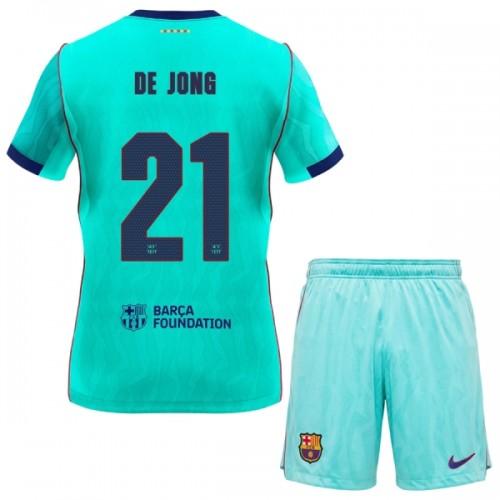 Officiële Voetbalshirt + Korte Broek FC Barcelona Frenkie de Jong 21 Derde 2026-27 - Kids Officiële Voetbalshirt + Korte Broek FC Barcelona Frenkie de Jong 21 Derde 2026-27 - Kids