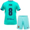 Officiële Voetbalshirt + Korte Broek FC Barcelona Pedri 8 Derde 2026-27 - Kids Officiële Voetbalshirt + Korte Broek FC Barcelona Pedri 8 Derde 2026-27 - Kids