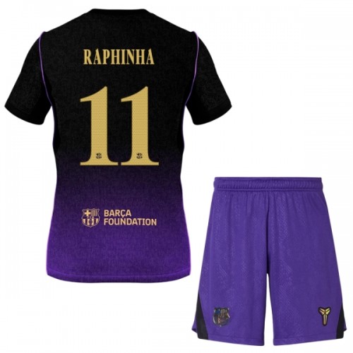 Officiële Voetbalshirt + Korte Broek FC Barcelona Raphinha 11 Uit 2026-27 - Kids Officiële Voetbalshirt + Korte Broek FC Barcelona Raphinha 11 Uit 2026-27 - Kids