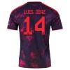 Officiële Voetbalshirt FC Bayern München Luis Diaz 14 Derde 2026-27 - Heren Officiële Voetbalshirt FC Bayern München Luis Diaz 14 Derde 2026-27 - Heren