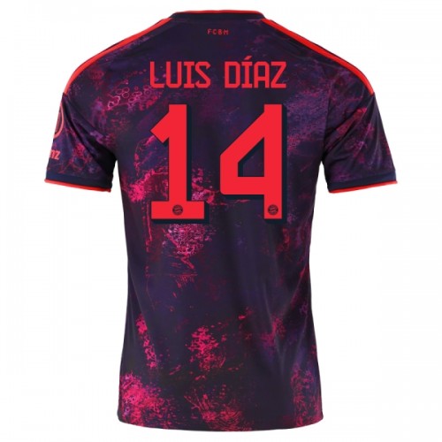 Officiële Voetbalshirt FC Bayern München Luis Diaz 14 Derde 2026-27 - Heren Officiële Voetbalshirt FC Bayern München Luis Diaz 14 Derde 2026-27 - Heren