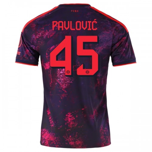 Officiële Voetbalshirt FC Bayern München Pavlovic 45 Derde 2026-27 - Heren Officiële Voetbalshirt FC Bayern München Pavlovic 45 Derde 2026-27 - Heren