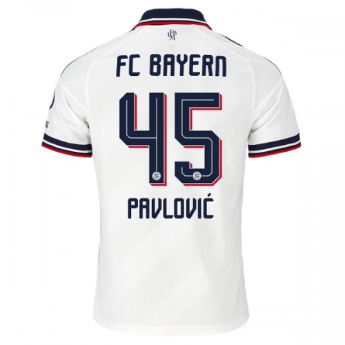 Officiële Voetbalshirt FC Bayern München Pavlovic 45 Uit 2026-27 - Heren Officiële Voetbalshirt FC Bayern München Pavlovic 45 Uit 2026-27 - Heren