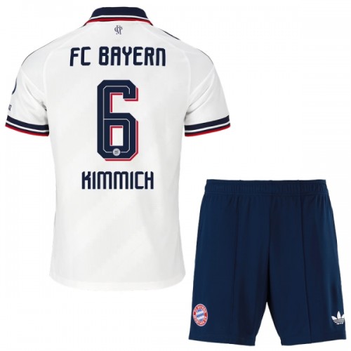 Officiële Voetbalshirt + Korte Broek FC Bayern München Kimmich 6 Uit 2026-27 - Kids Officiële Voetbalshirt + Korte Broek FC Bayern München Kimmich 6 Uit 2026-27 - Kids
