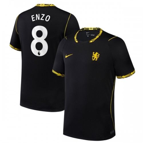 Officiële Voetbalshirt Chelsea Enzo 8 Uit 2026-27 - Heren Officiële Voetbalshirt Chelsea Enzo 8 Uit 2026-27 - Heren