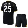 Officiële Voetbalshirt + Korte Broek Chelsea Caicedo 25 Uit 2026-27 - Kids