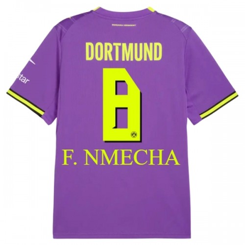 Officiële Voetbalshirt Borussia Dortmund F. Nmecha 8 Derde 2026-27 - Heren Officiële Voetbalshirt Borussia Dortmund F. Nmecha 8 Derde 2026-27 - Heren