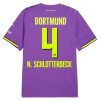 Officiële Voetbalshirt Borussia Dortmund N. Schlotterbeck 4 Derde 2026-27 - Heren Officiële Voetbalshirt Borussia Dortmund N. Schlotterbeck 4 Derde 2026-27 - Heren