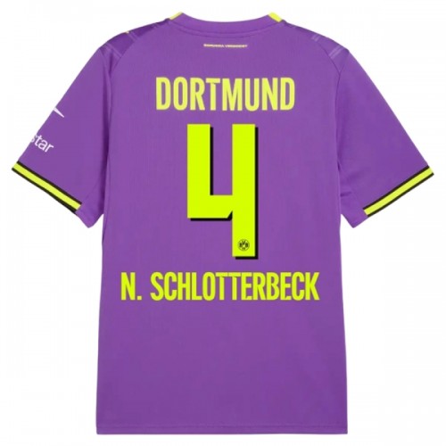 Officiële Voetbalshirt Borussia Dortmund N. Schlotterbeck 4 Derde 2026-27 - Heren Officiële Voetbalshirt Borussia Dortmund N. Schlotterbeck 4 Derde 2026-27 - Heren