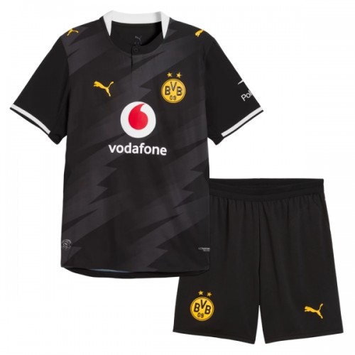 Officiële Voetbalshirt + Korte Broek Borussia Dortmund Uit 2026-27 - Kids Officiële Voetbalshirt + Korte Broek Borussia Dortmund Uit 2026-27 - Kids